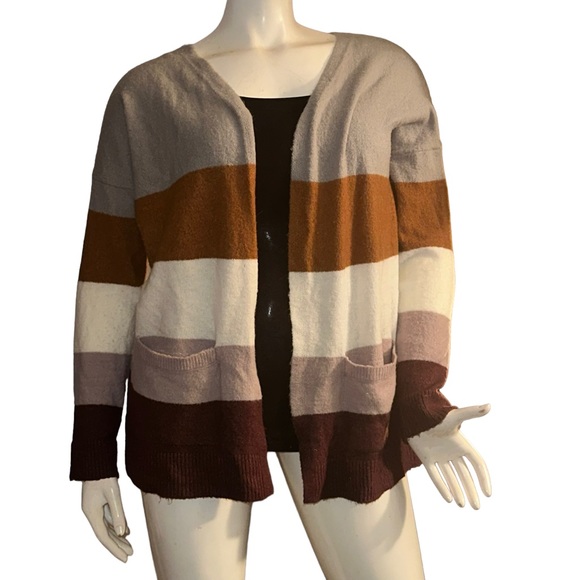 Emmer & Oat color block pocket cardigan - Picture 4 of 8